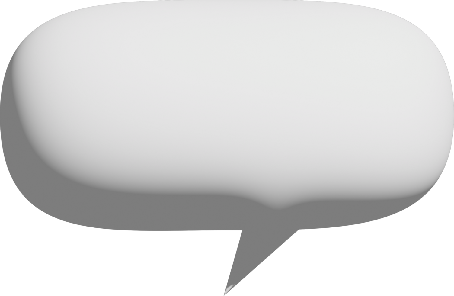 Speech Bubble Cropout png