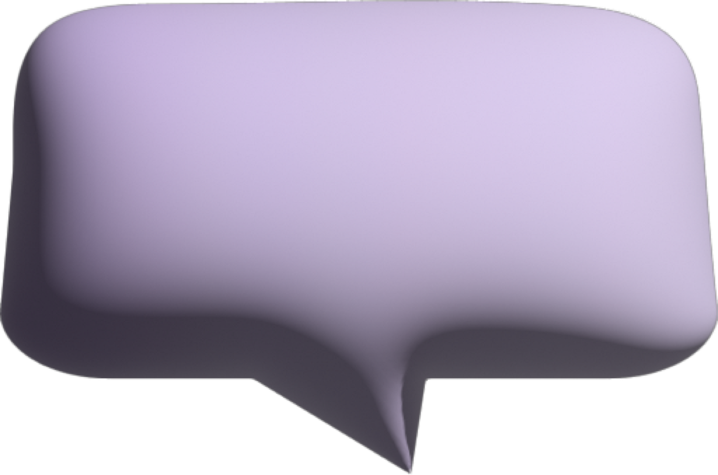 Speech Bubble Crop-out png