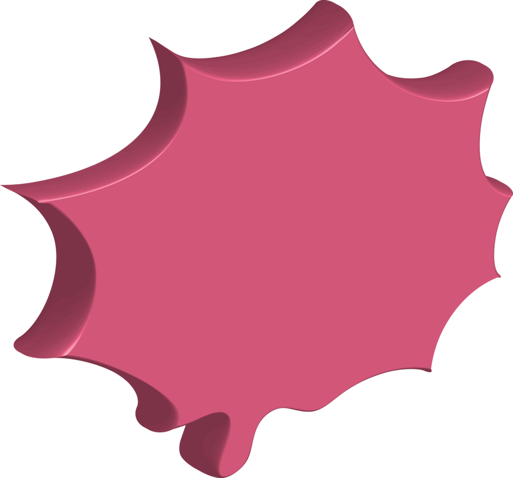 Speech Bubble Crop-out png