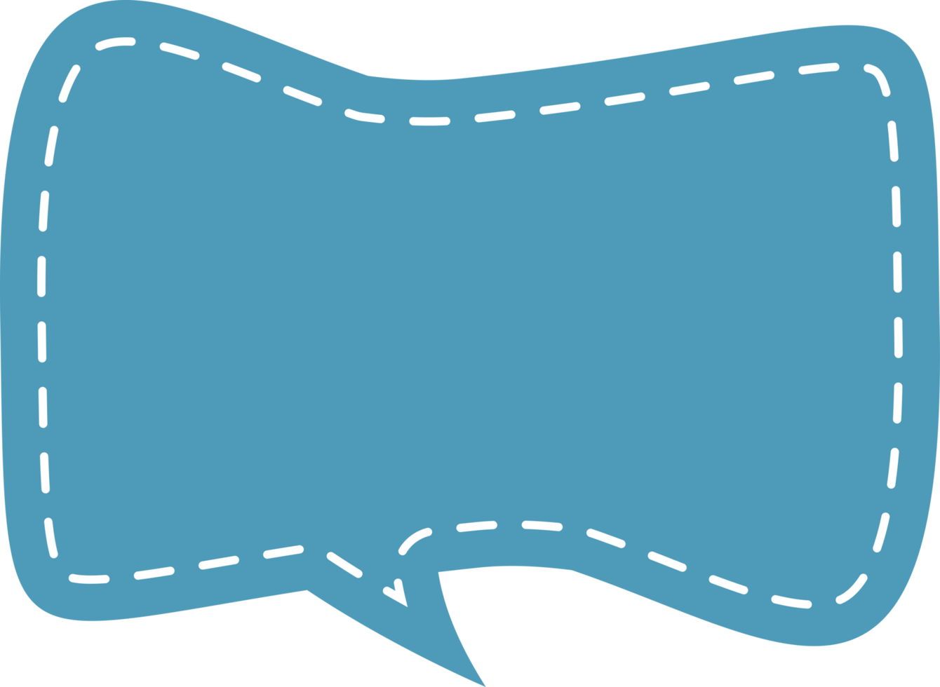 Speech Bubble Crop-out png