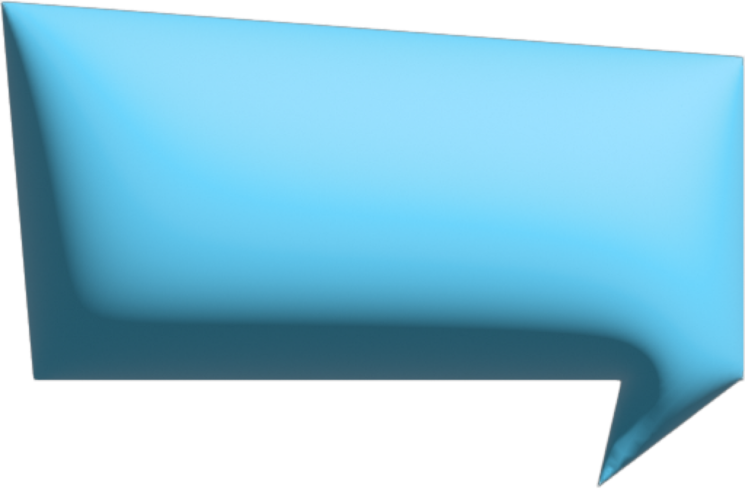 Speech Bubble Crop-out png