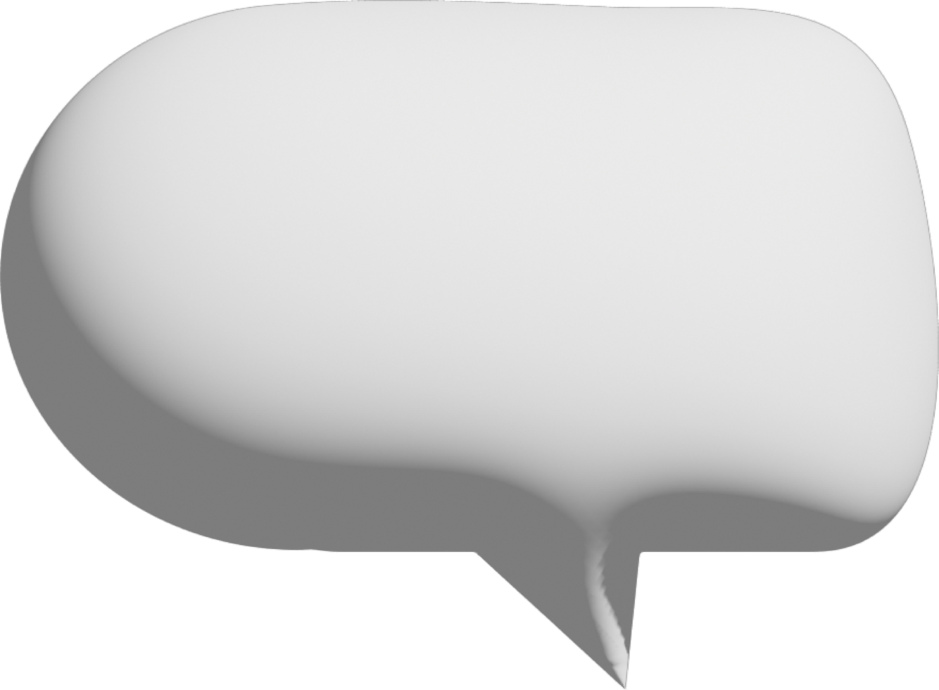 Speech Bubble Crop-out png