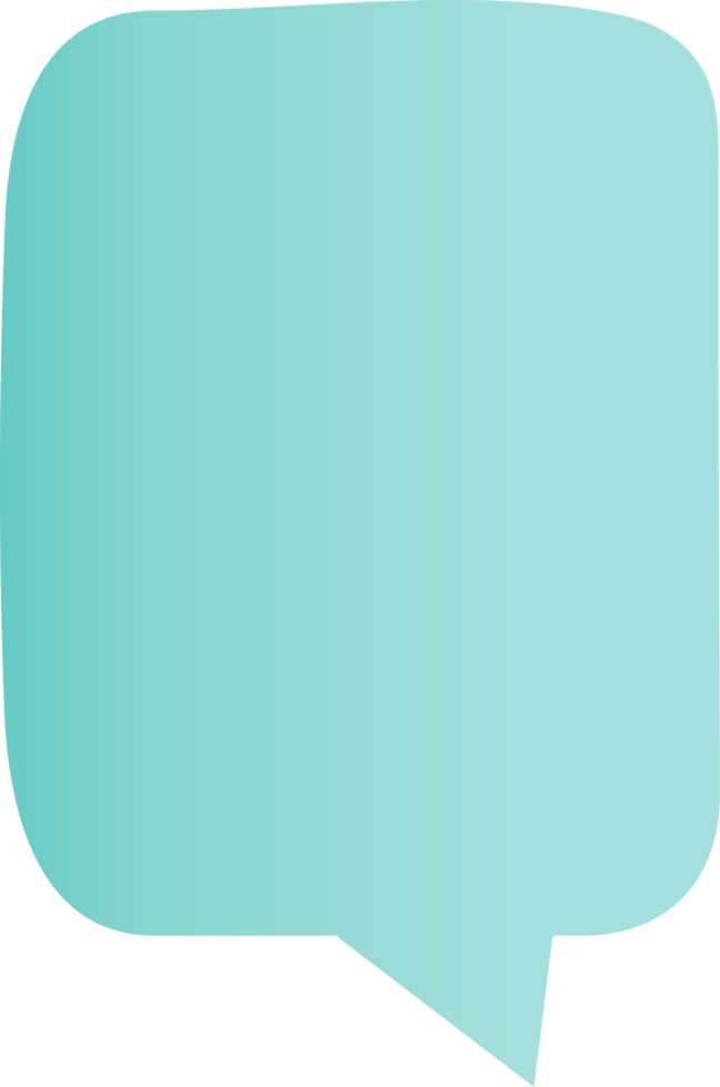 Speech Bubble Crop-out png