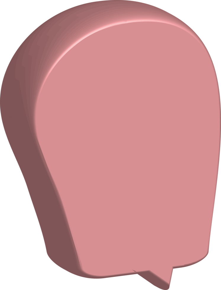 Speech Bubble Crop-out png