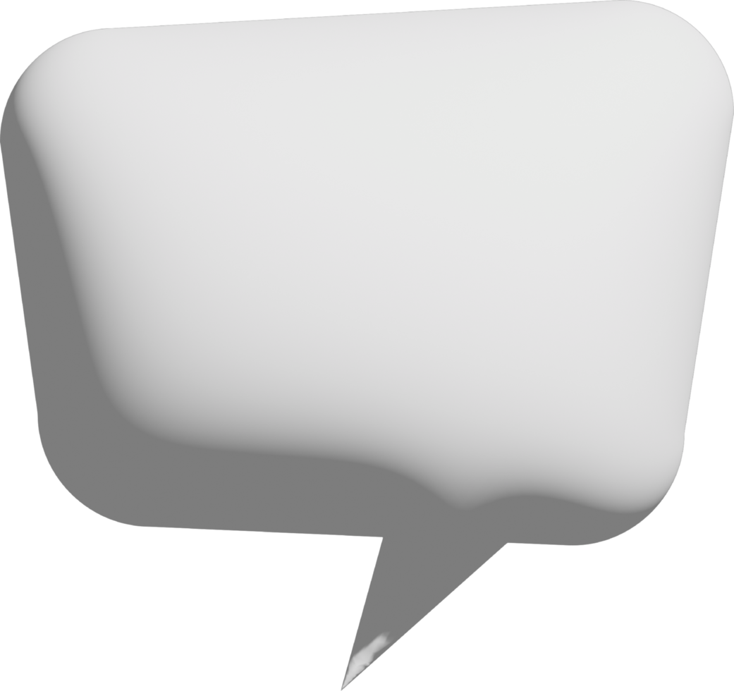 Speech Bubble Cropout png