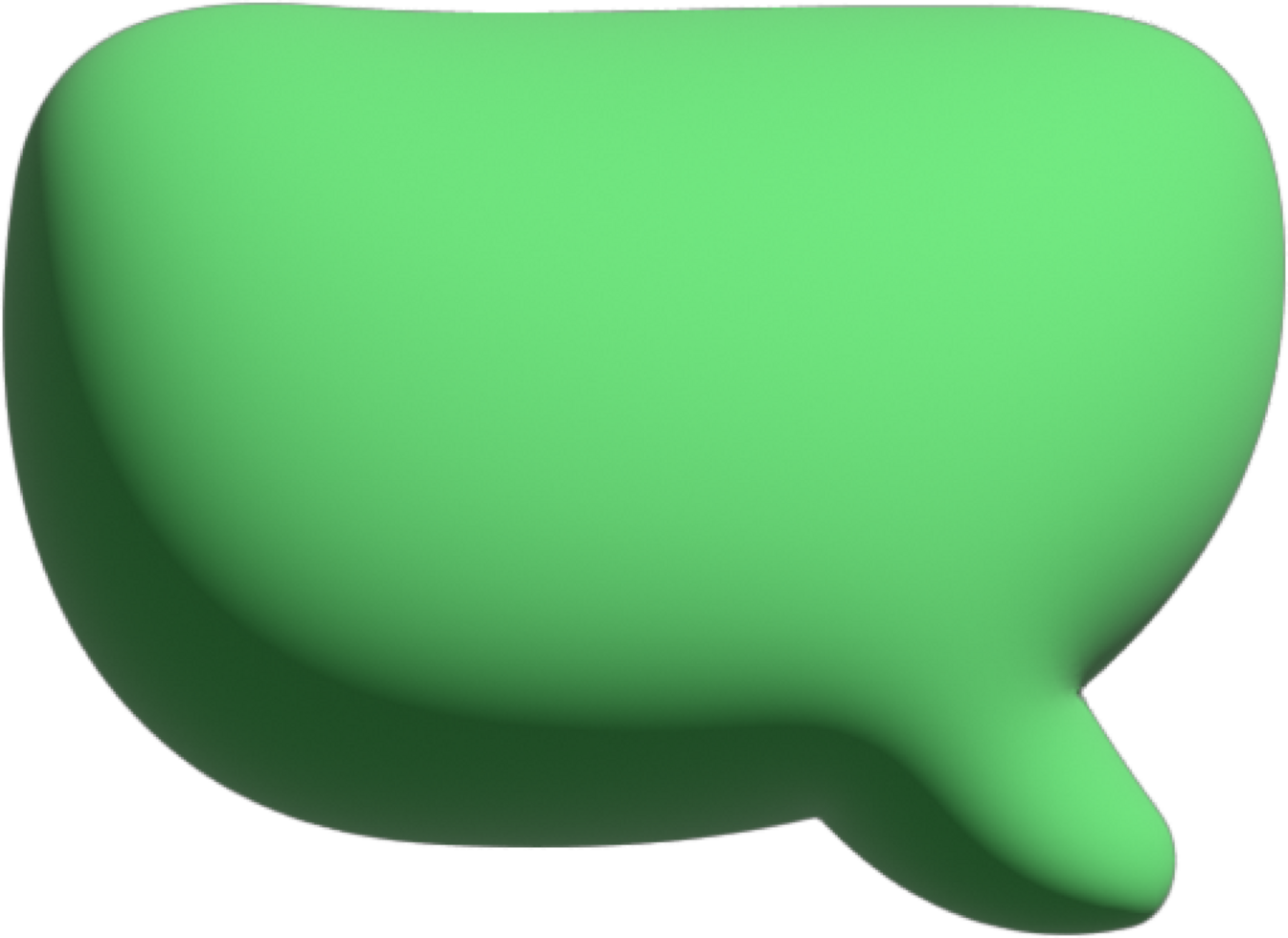 Speech Bubble Cropout png