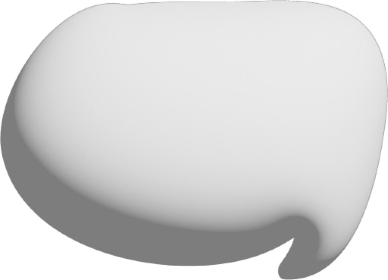 Speech Bubble Crop-out png