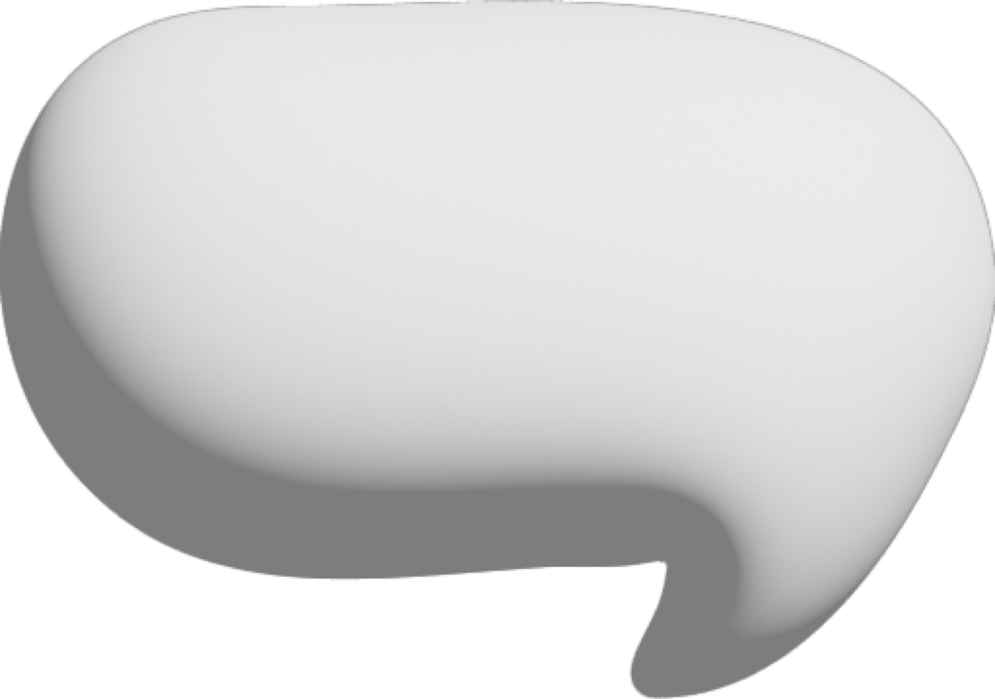 Speech Bubble Crop-out png