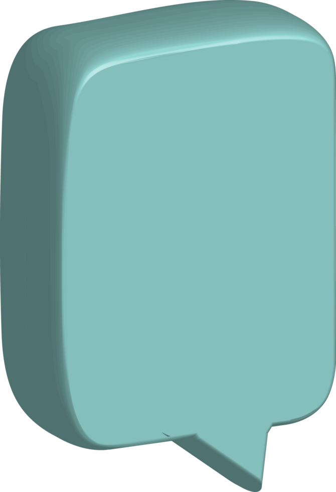 Speech Bubble Cropout png