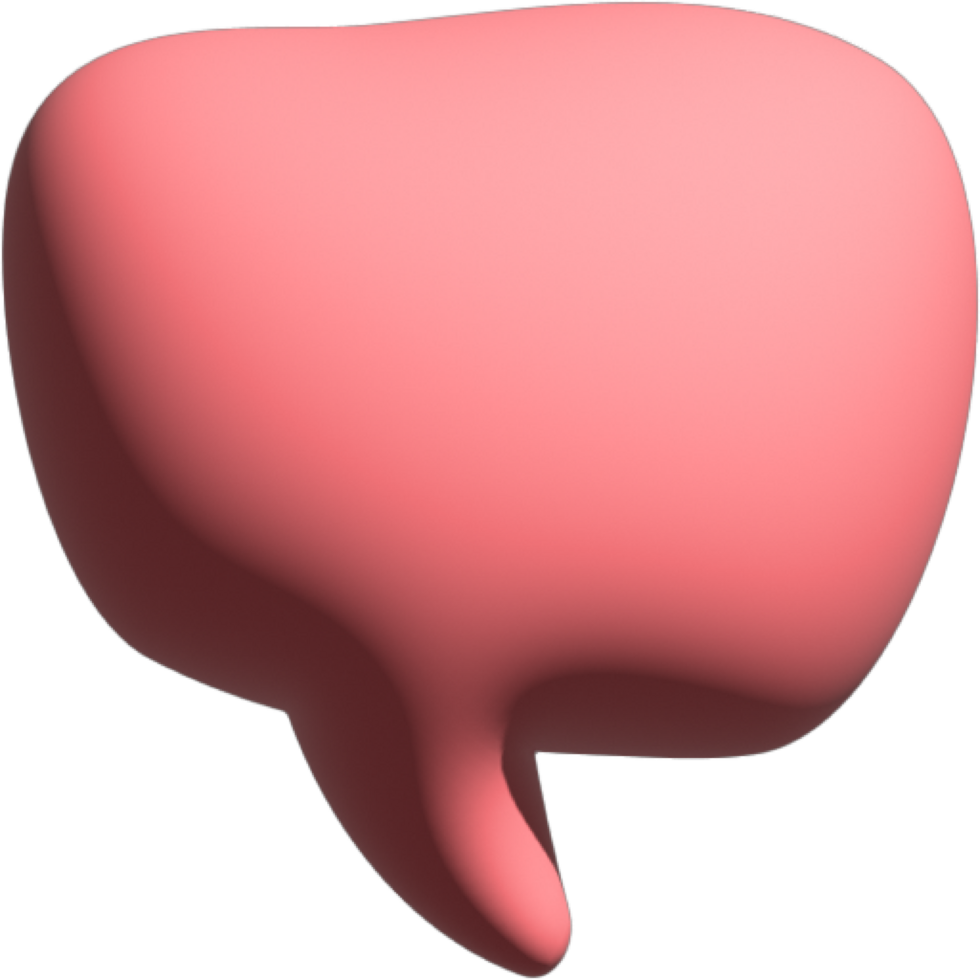 Speech Bubble Cropout png