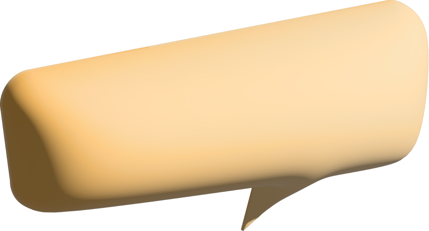 Speech Bubble Crop-out png