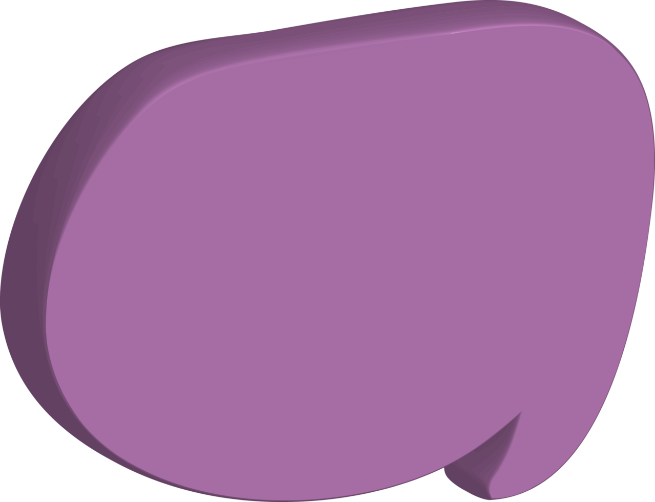 Speech Bubble Crop-out png