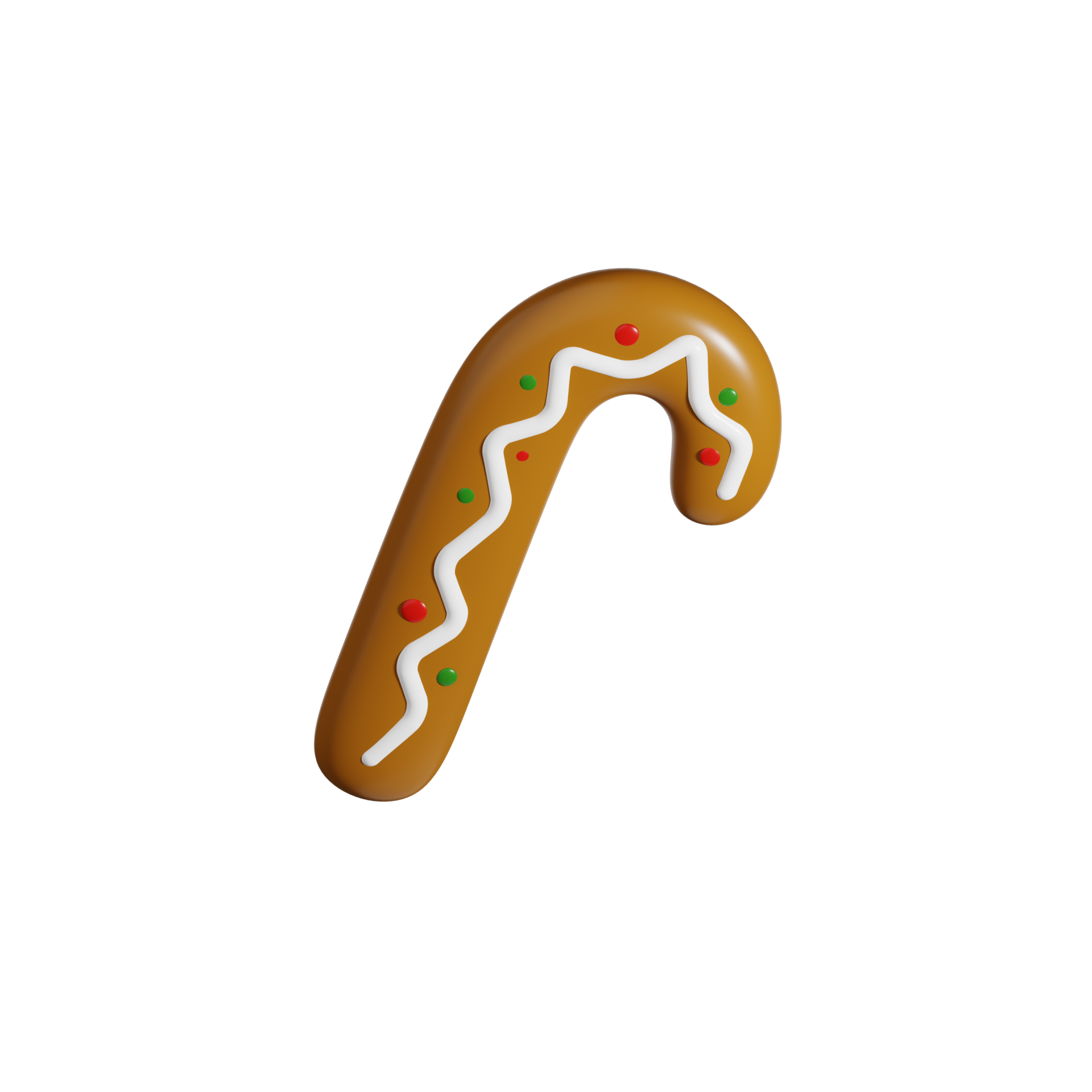 3d Christmas Gingerbread 13995657 PNG