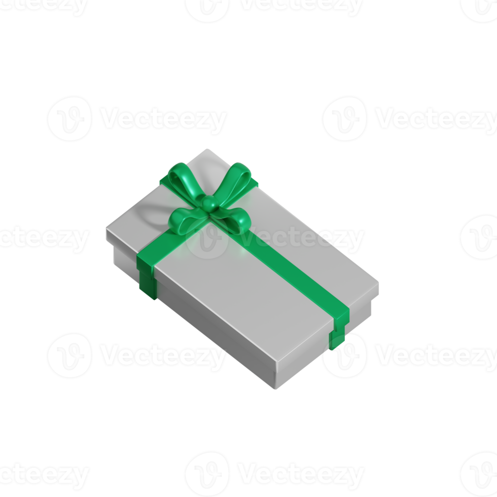 3d Kerstmis geschenk doos png