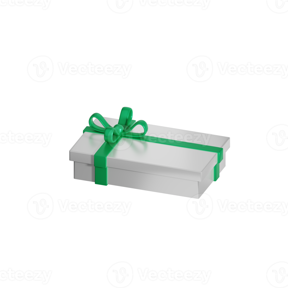 3D-Weihnachtsgeschenkbox png