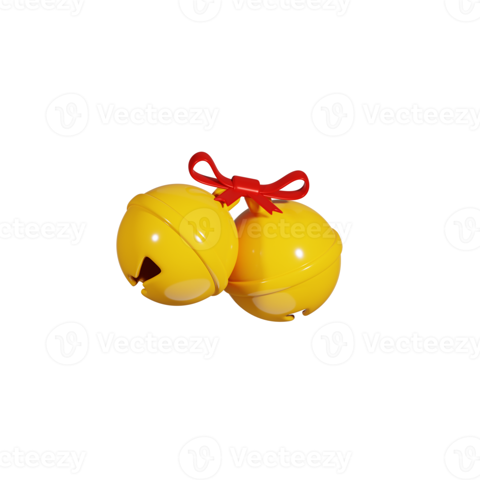 3d kerstbel png