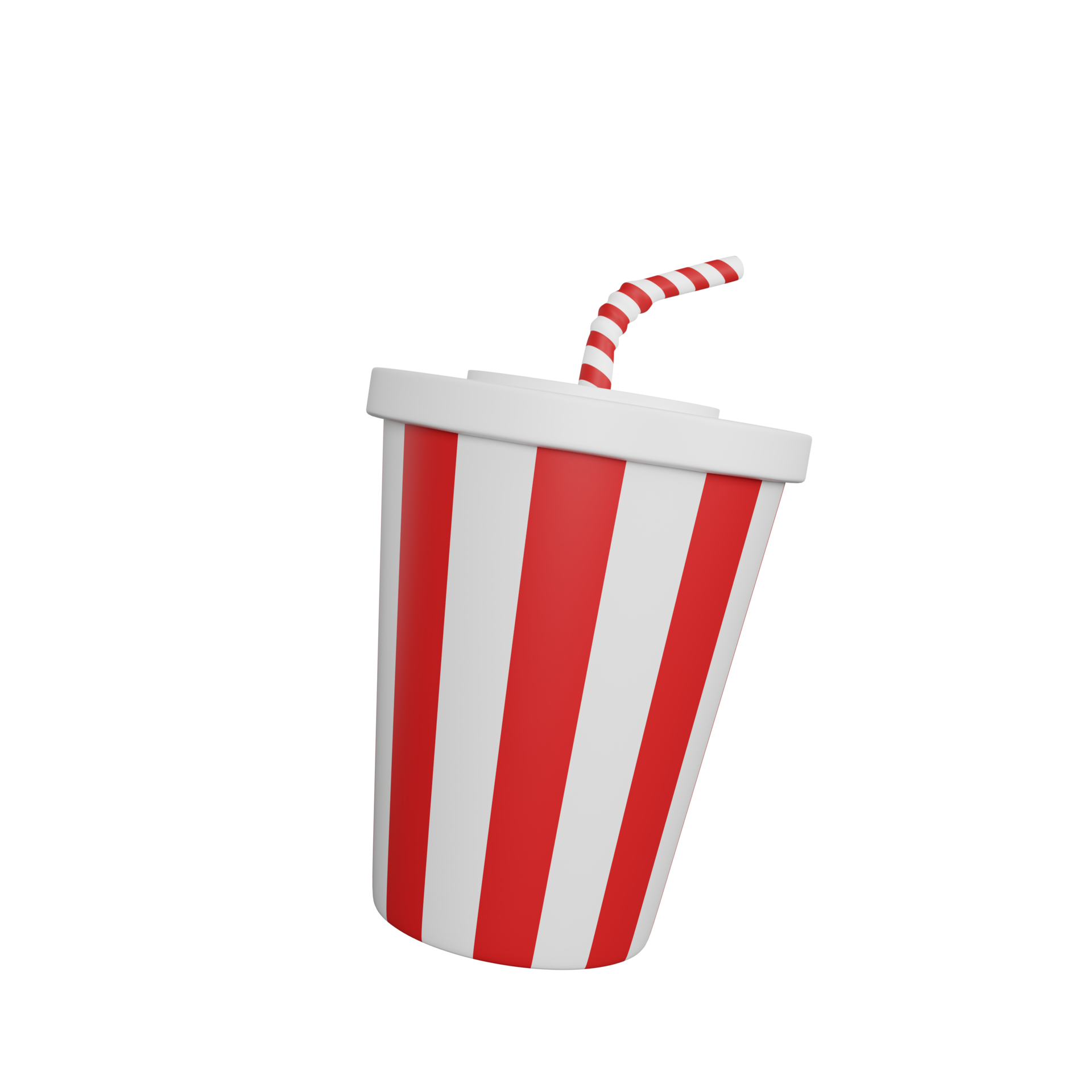 3d rendering of soda cup fast food icon 13995946 PNG