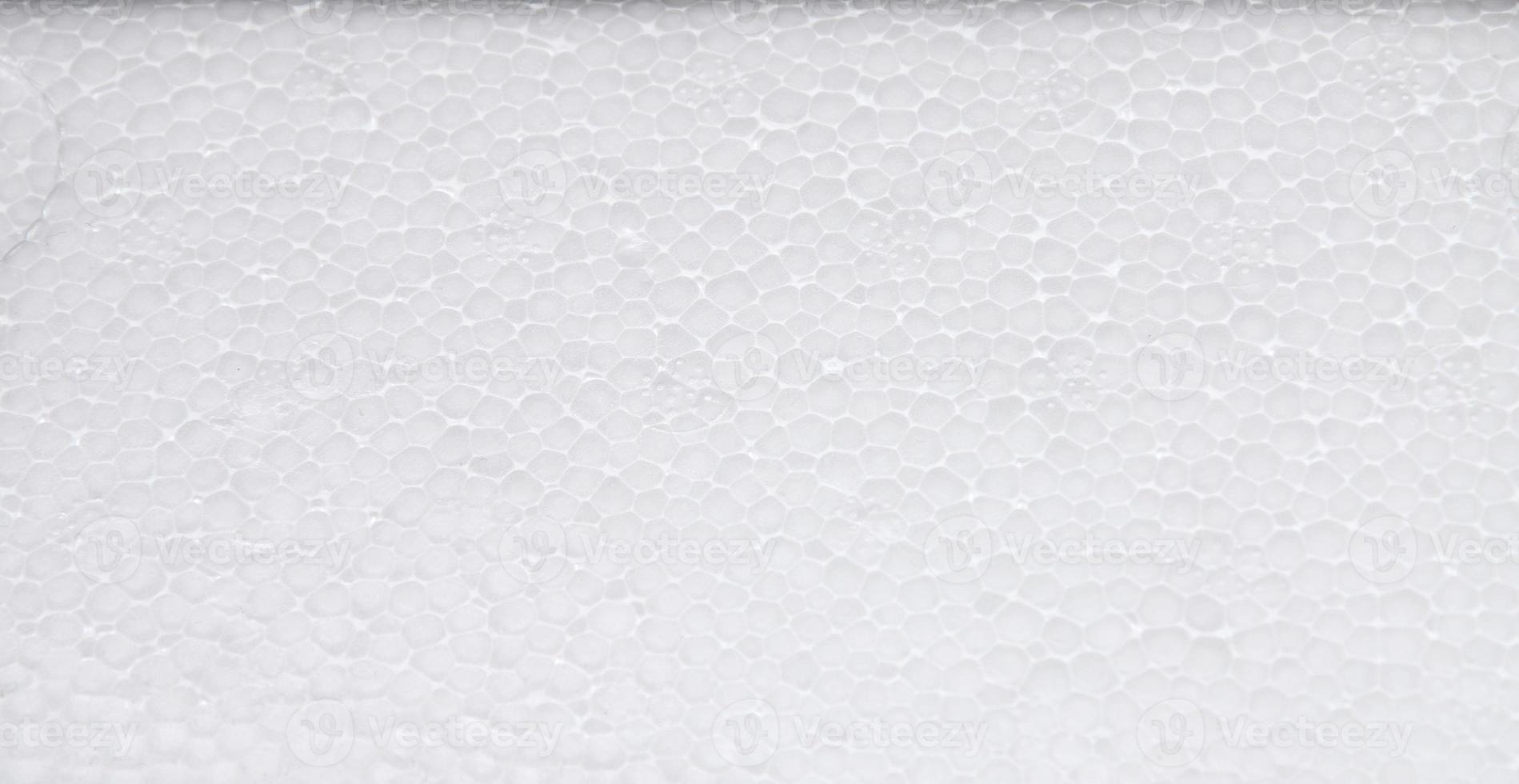 White polystyrene foam board, High quality styrofoam texture background, Close up of a porous white surface photo