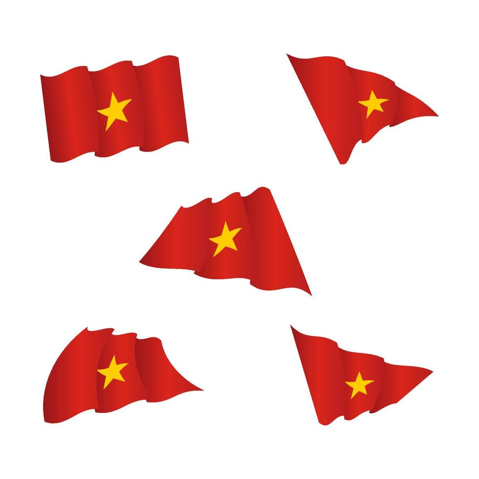 Independence Day of Vietnam illustration vector