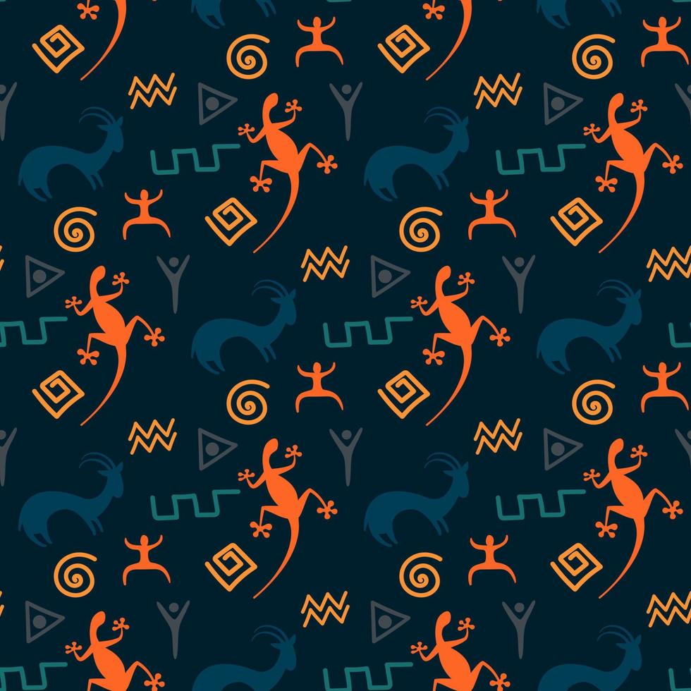 ethnic seamless pattern vector