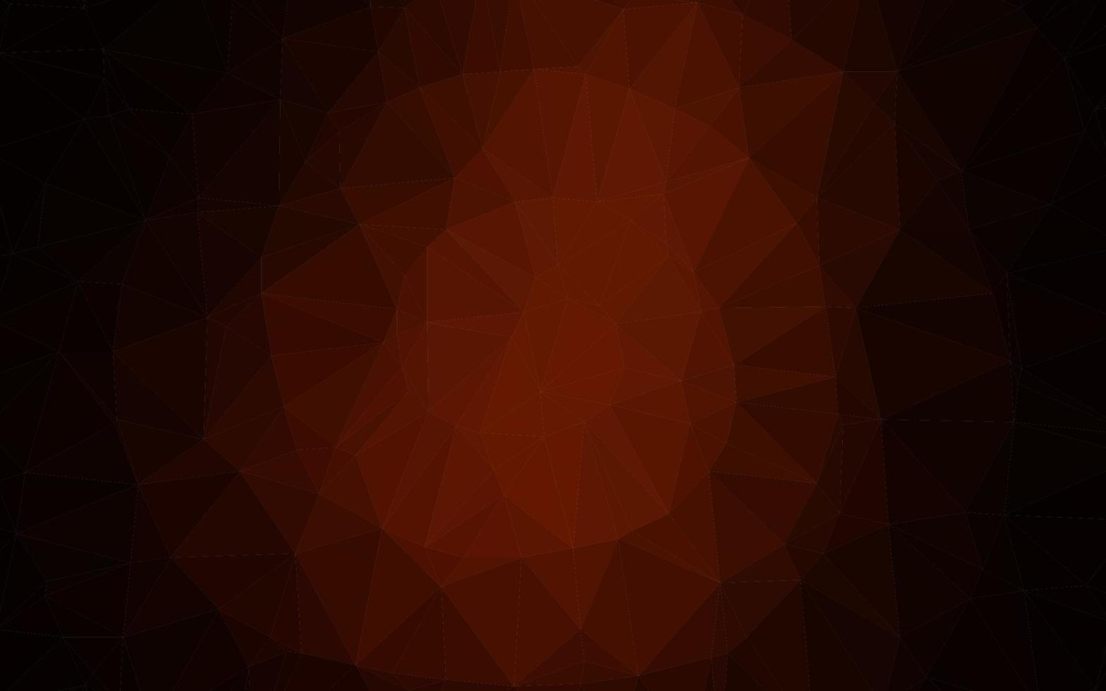 Dark Red vector abstract mosaic pattern.