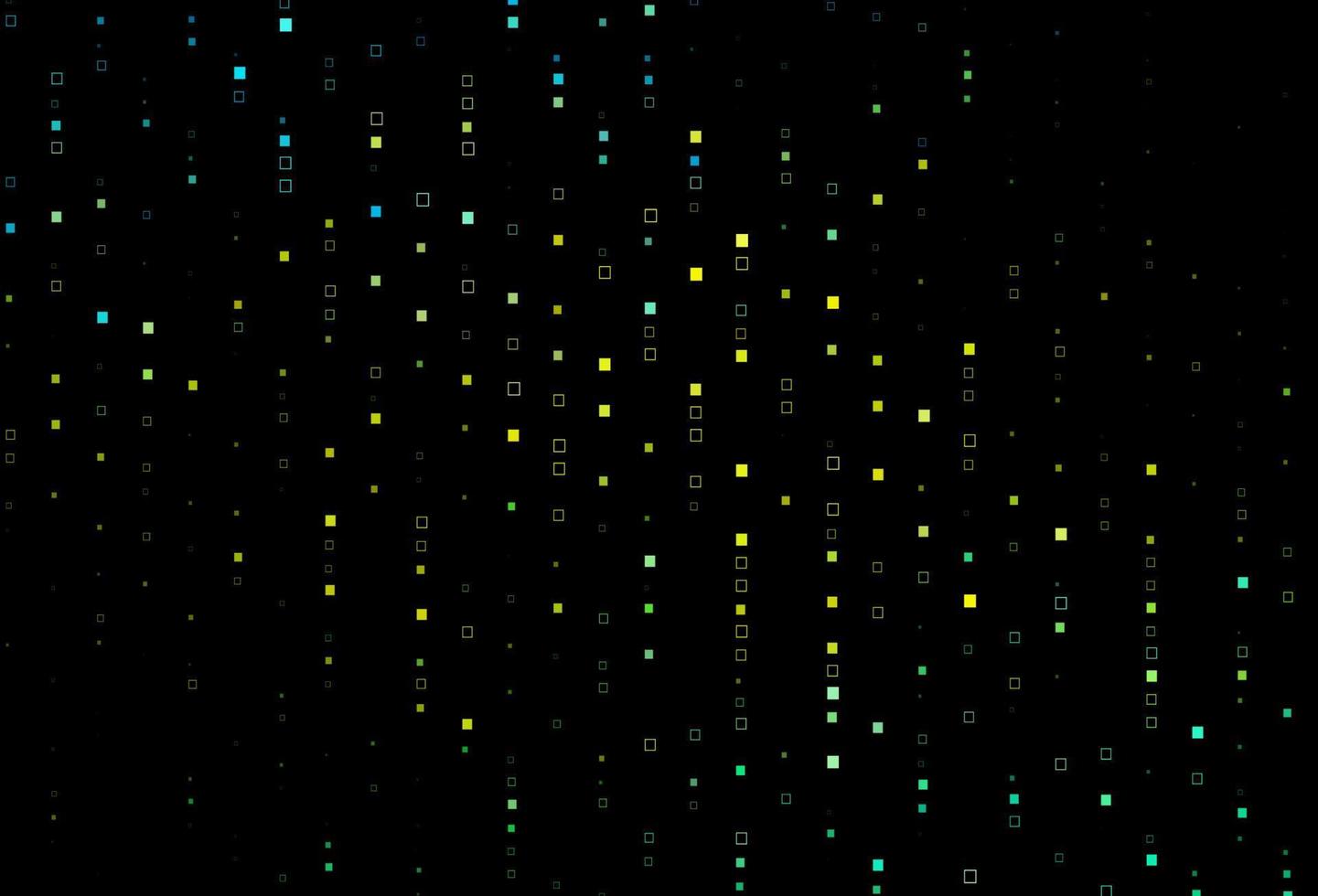 Dark Green, Yellow vector template with square style.