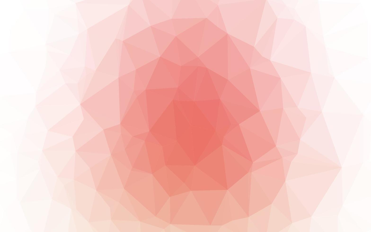 Light Red vector polygon abstract layout.