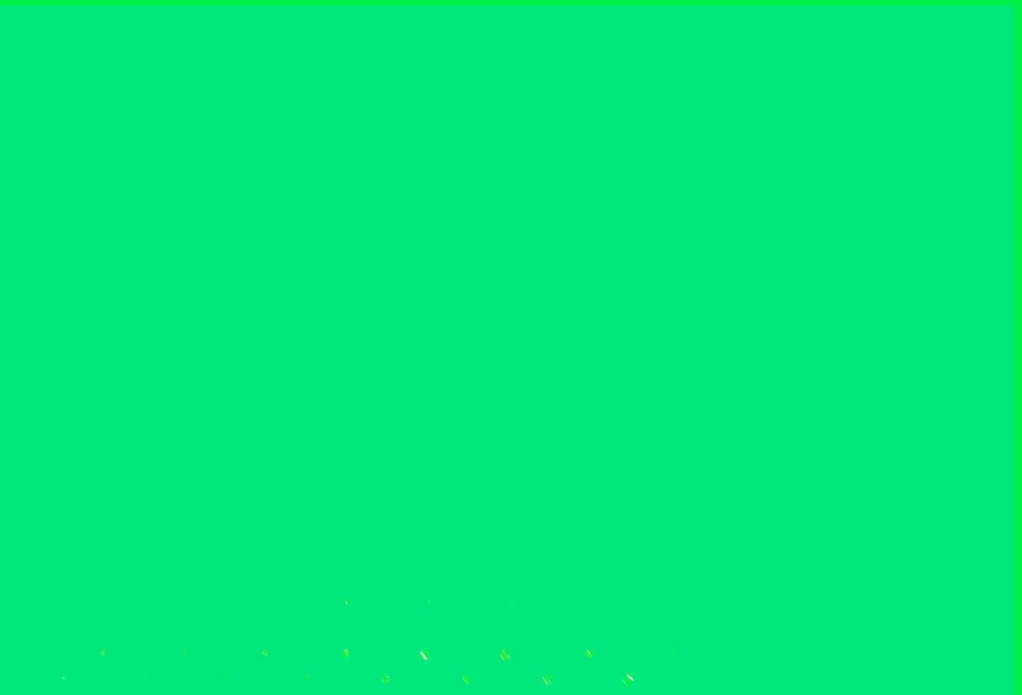 Fondo de vector verde claro, amarillo con puntos.