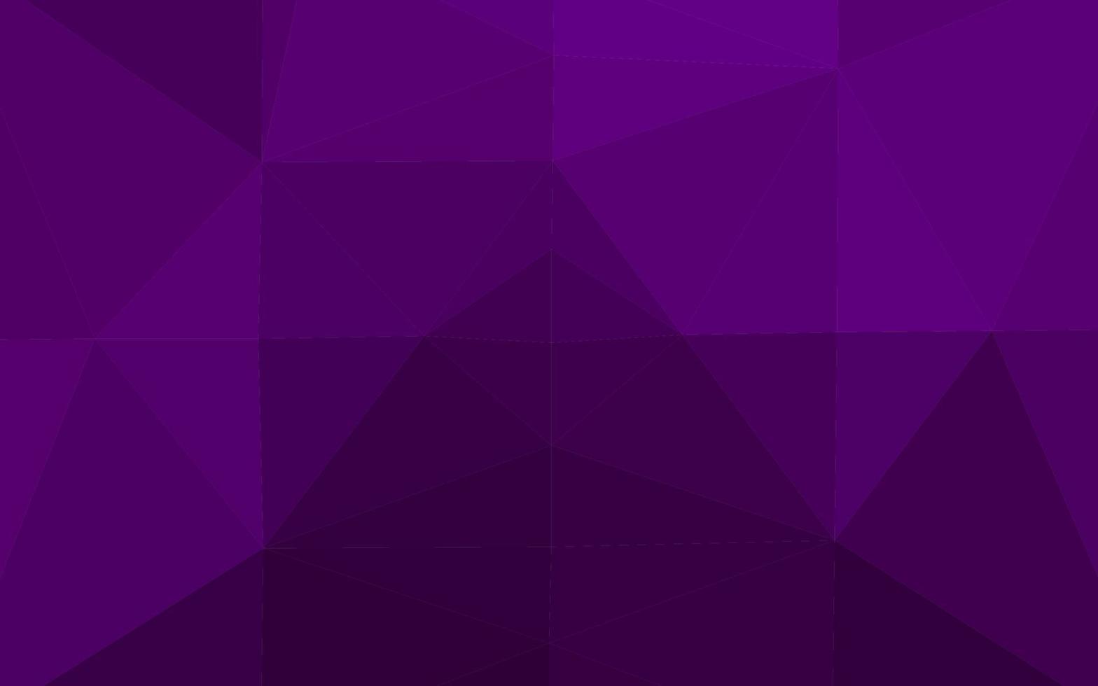 Cubierta poligonal abstracta de vector púrpura oscuro.