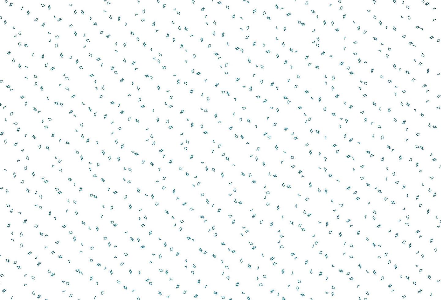 Light BLUE vector backdrop with music notes.