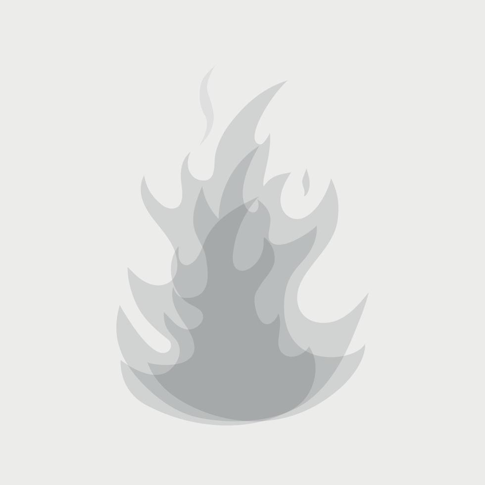 Steam concept. Cloud, smoke, gas. Toxic smog.  Vector illustration