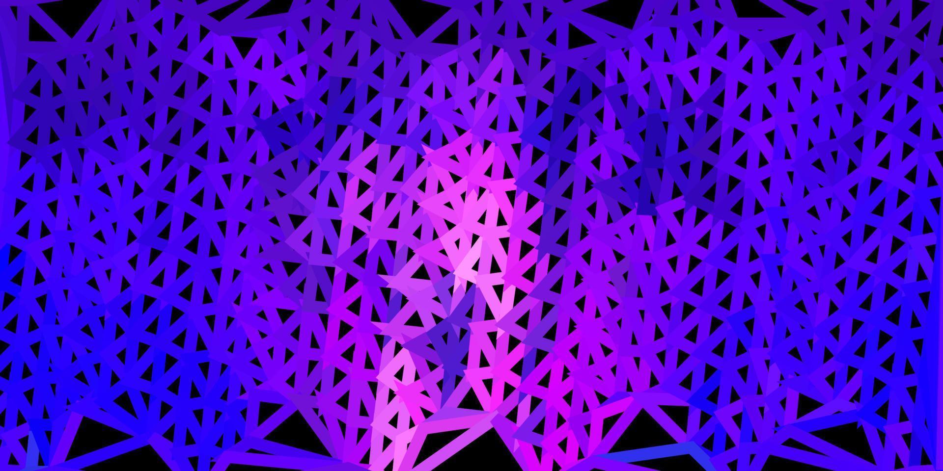 Dark purple vector poly triangle texture.