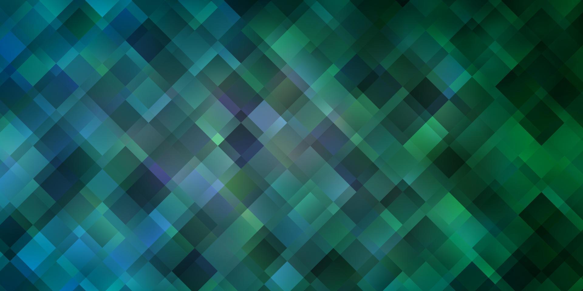 Light Blue, Green vector pattern in square style.