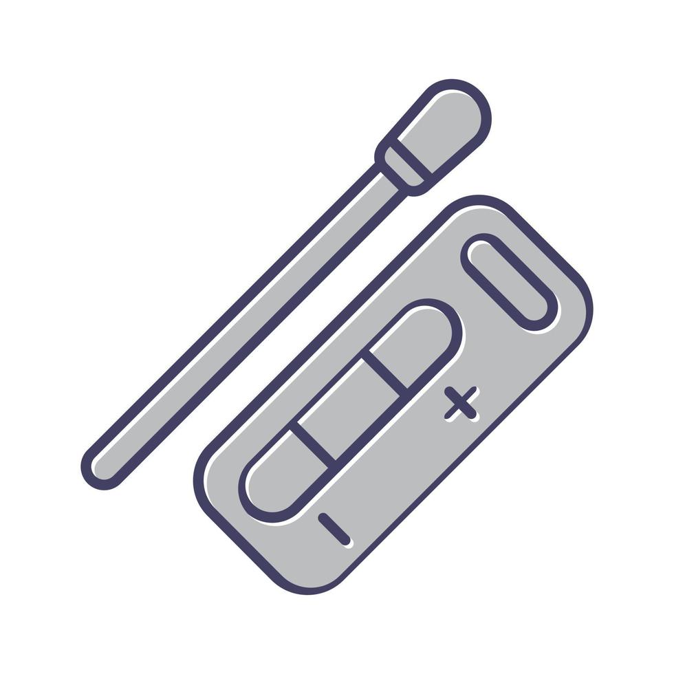 Rapid Test Vector Icon