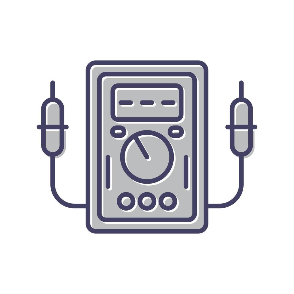 Voltmeter Vector Icon