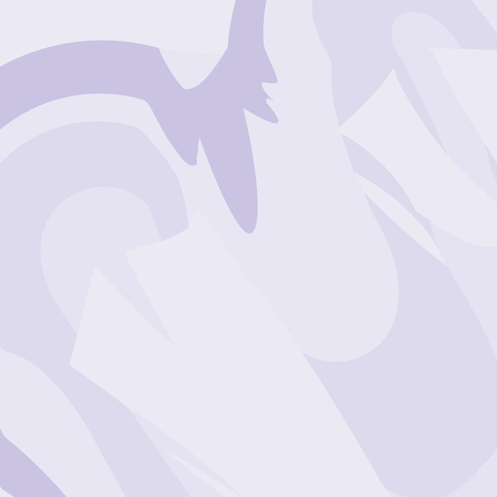 Bright abstract pattern in trendy pale lilac hues. Background texture from different type of line vector