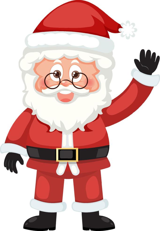 Santa Claus cartoon character vector