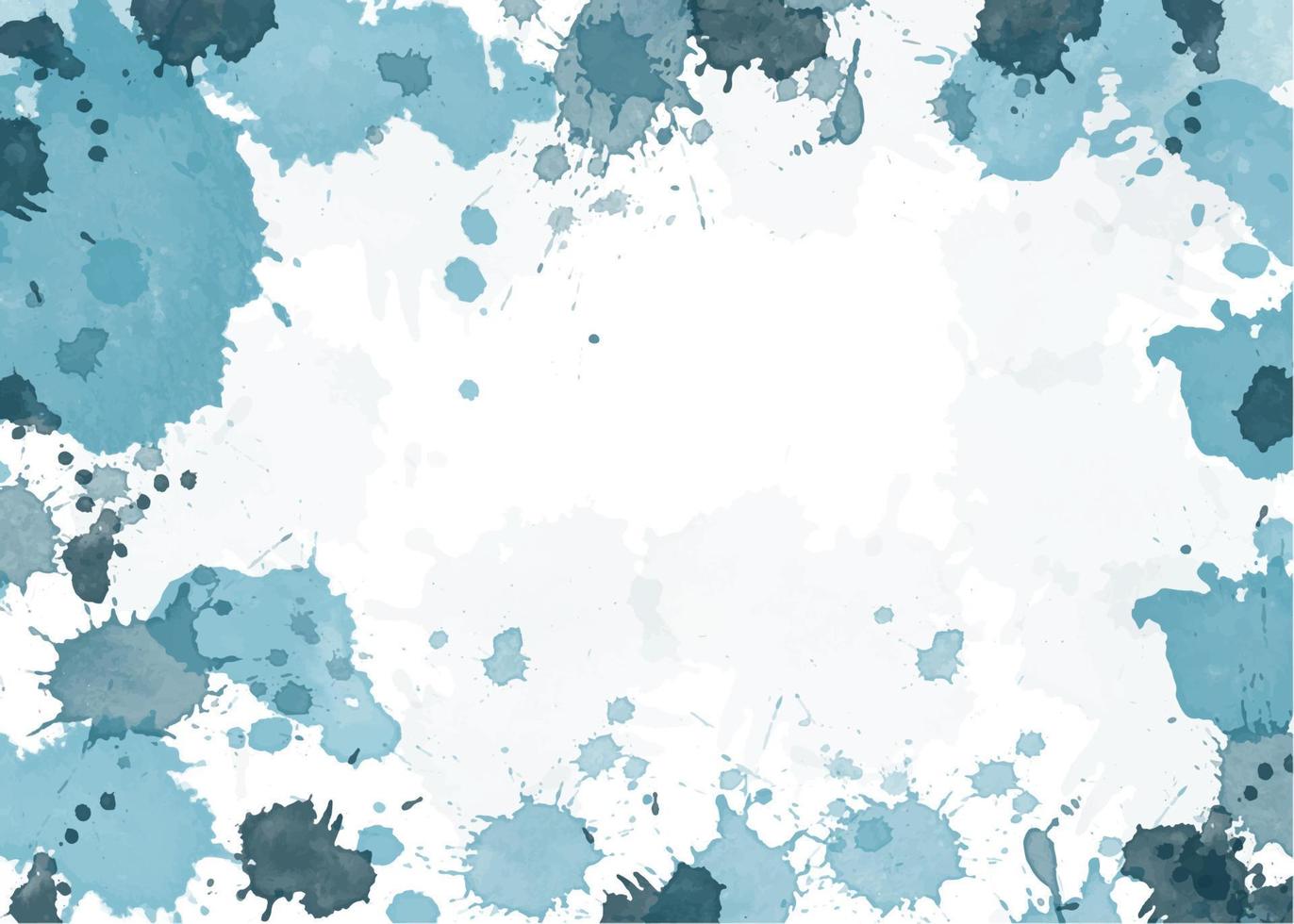 Blue splash background vector