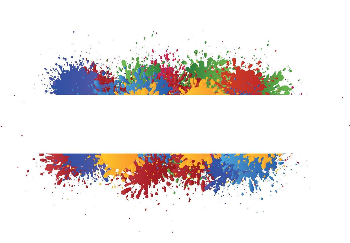 splatter Color background illustration vector design