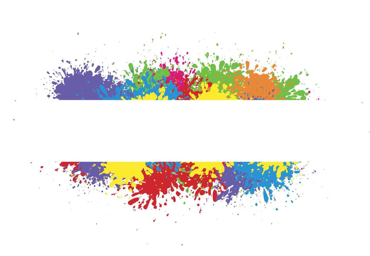 splatter Color background illustration vector design