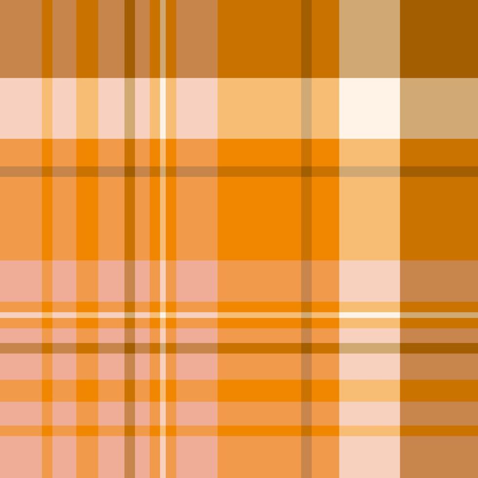 Seamless pattern in simple orange colors for plaid, fabric, textile, clothes, tablecloth and other things. Vector image.