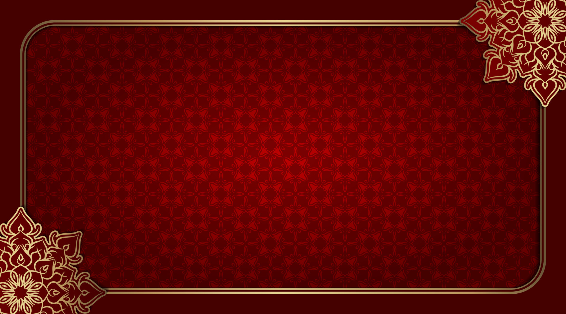 simple background with gold ornament border 14004352 Vector Art at Vecteezy