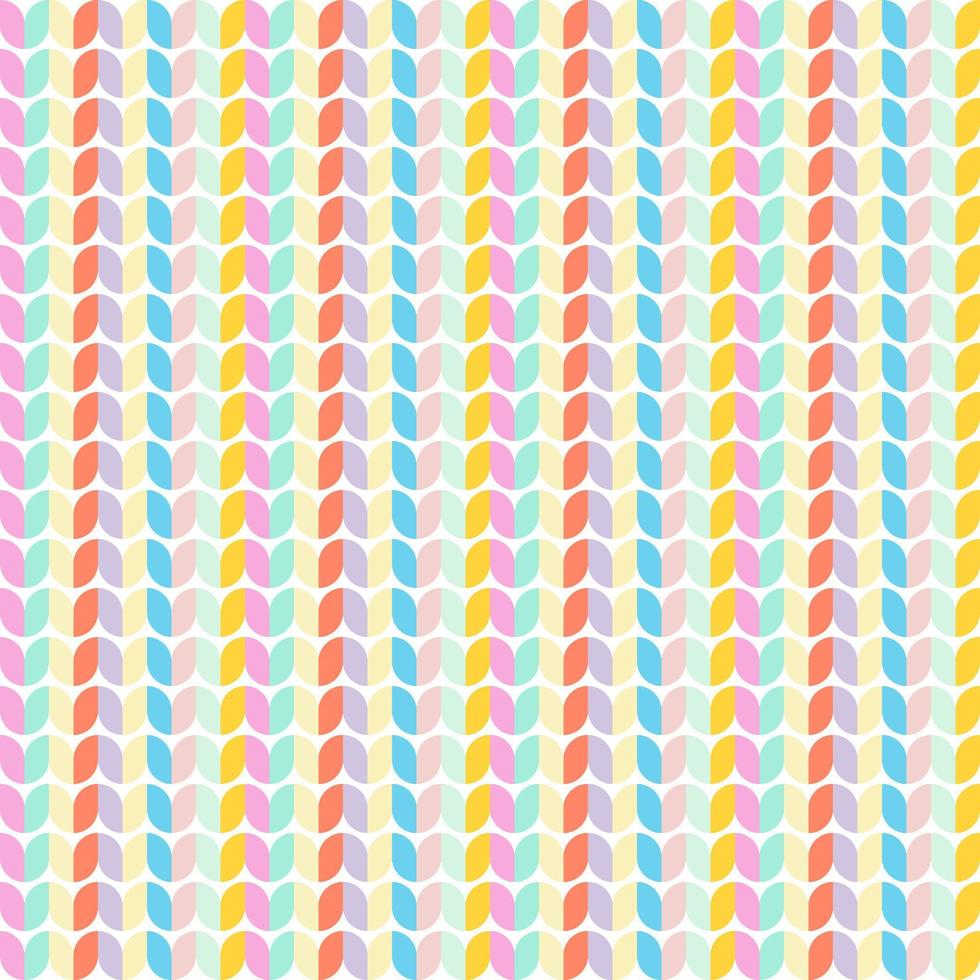 Hand drawn vector seamless pattern of knitting texture for the background of the postcards, invitations, wallpapers, banners and fabric pattern.