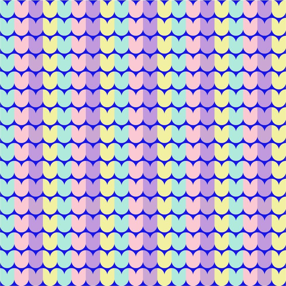 Hand drawn vector seamless pattern of knitting texture for the background of the postcards, invitations, wallpapers, banners and fabric pattern.