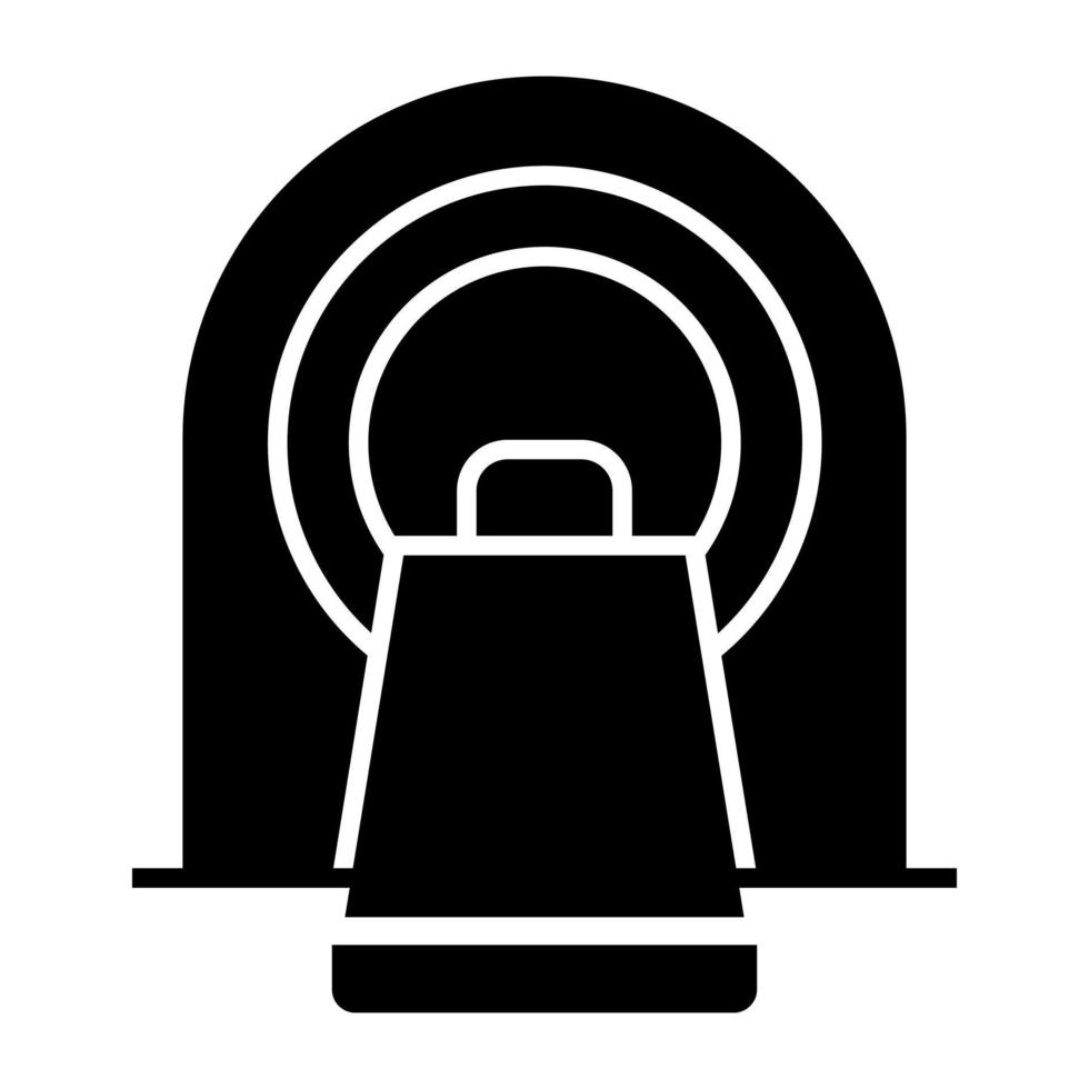 Perfect design icon of CT scan vector