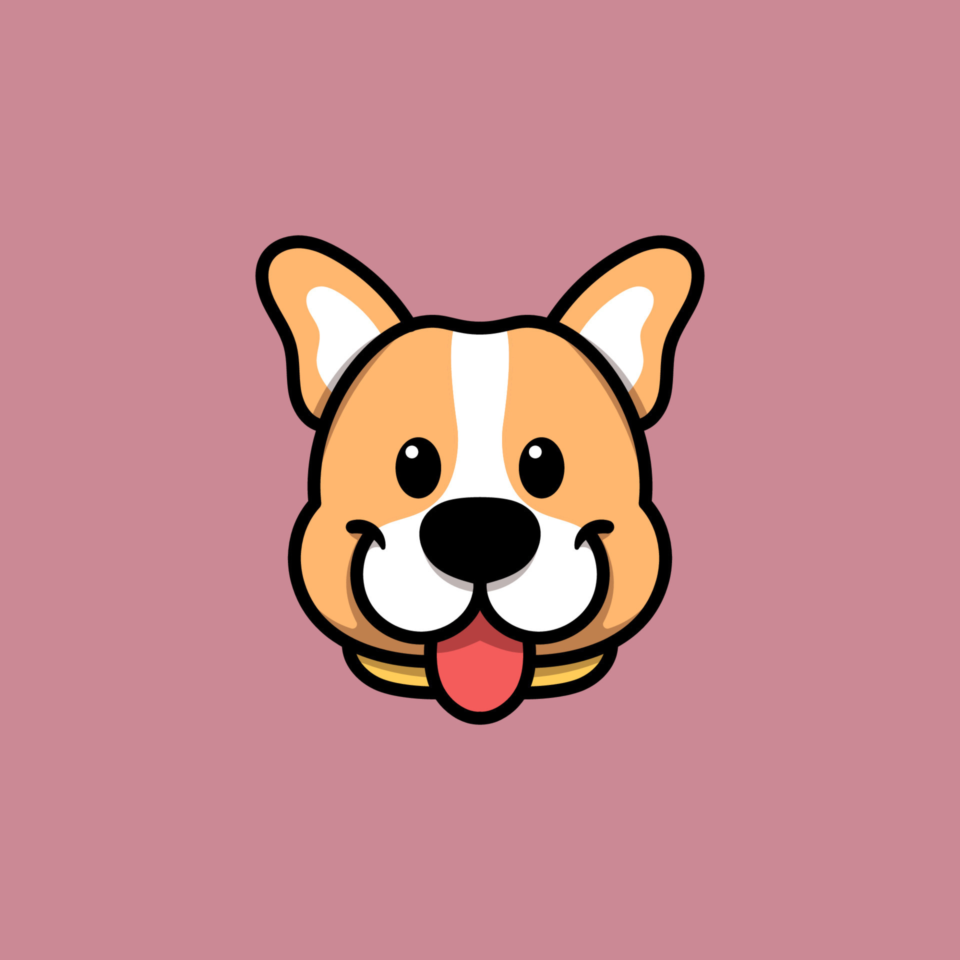 Cute Dog Head Cartoon 14007097 Vector Art at Vecteezy Cute Dog Head Cartoon 14007097 Vector Art at Vecteezy
