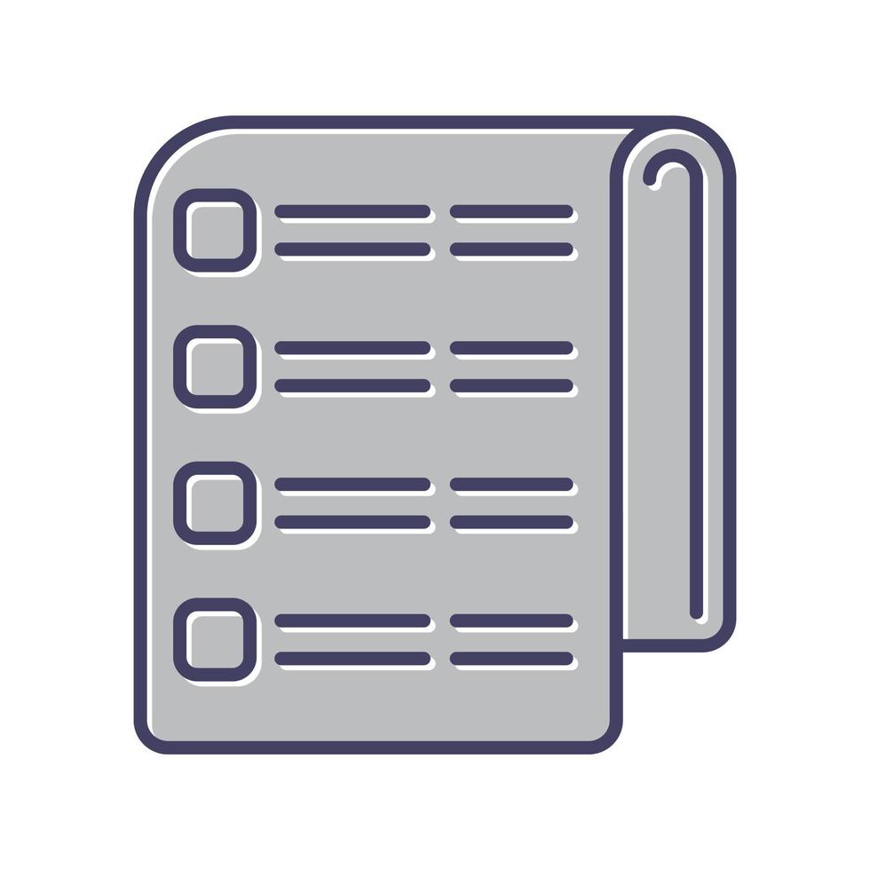 List Vector Icon