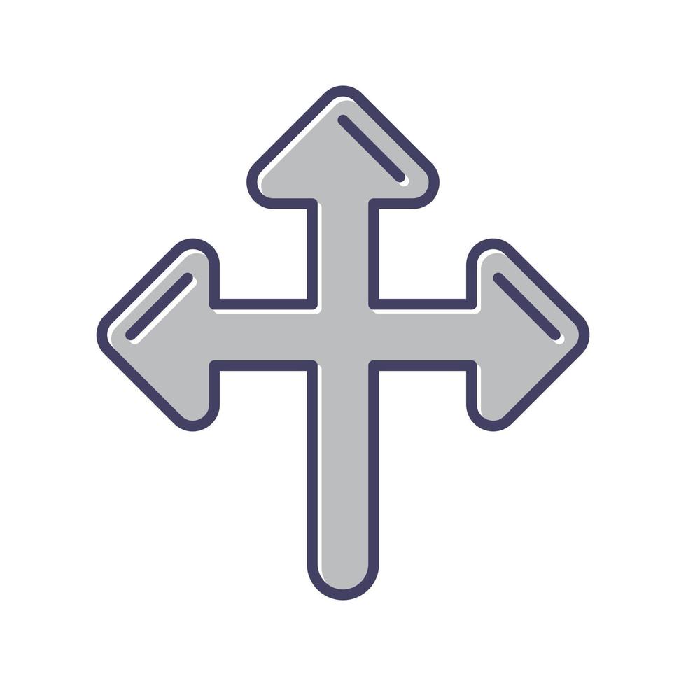 Directional Sign Vector Icon