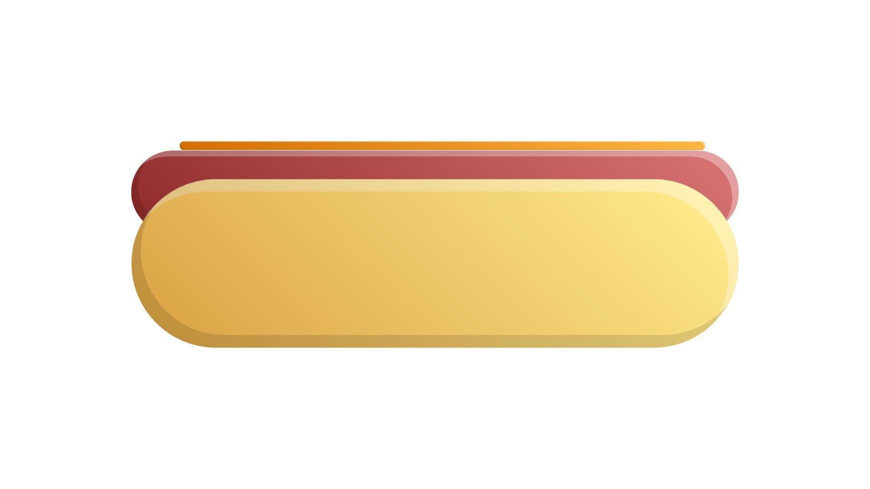 sandwich on a white background, vector illustration. bun with sausage, hearty filling, unhealthy snack for meat-eaters. food with herbs, minced meat and cheese. food truck sandwich