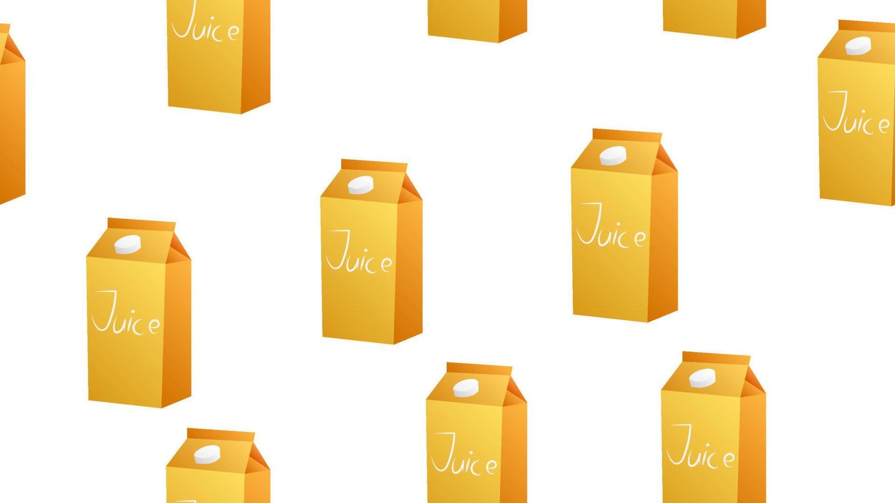Juice, Beverages, Carton Package icon sign. Seamless pattern on a gray background. Vector illustration